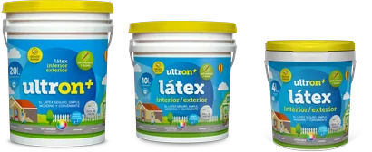 Látex Interior / Exterior Ultron en baldes de 20, 10 y 4 litros